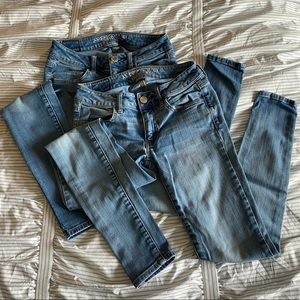 2 Pairs of American Eagle Jeans